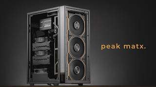 All Black, Compact Vertical Micro ATX Gaming PC Build - Lian Li B4