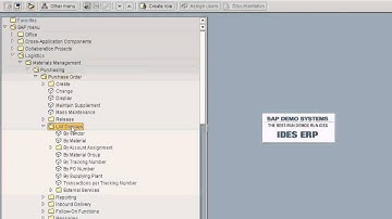 SAP Purchasing Reports