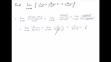 [IIT 1984] Evaluate the limit [ 1 + 2 + ... + n ] / [ 1 - square(n) ] as n tends to infinity.