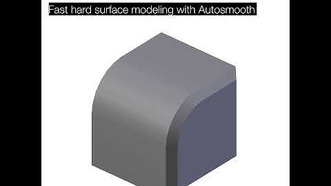 Daily Blender Tip #10 - Fast Hard Surface Modeling With Auto Smooth