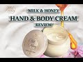 Hand &amp; Body Cream Review | Milk &amp; Honey | |Oriflame | Atmanirbhar Nari 2020