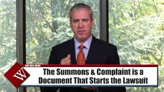 Explanation of How a Lawsuit is Started for a Mesothelioma VictimAttorney Joe Williams