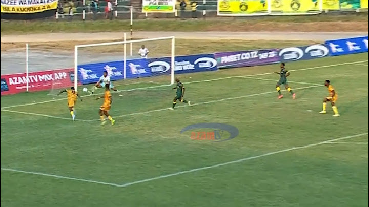 Ken Gold 0-1 Yanga | Kosakosa za Ken Gold, Yanga