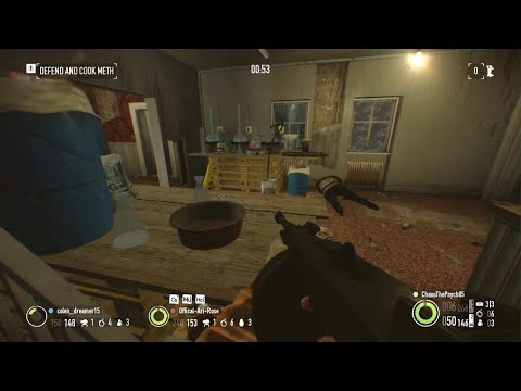 Me and the boys cook meth on PAYDAY 2