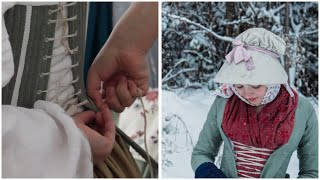 Getting Dressed for Snowy Weather in the 18th Century