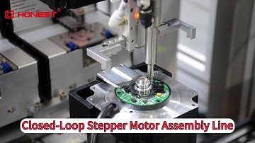 Closed-Loop Stepper Motor Assembly Line
