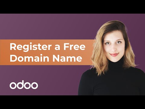 Register a Free Domain Name | Odoo Website