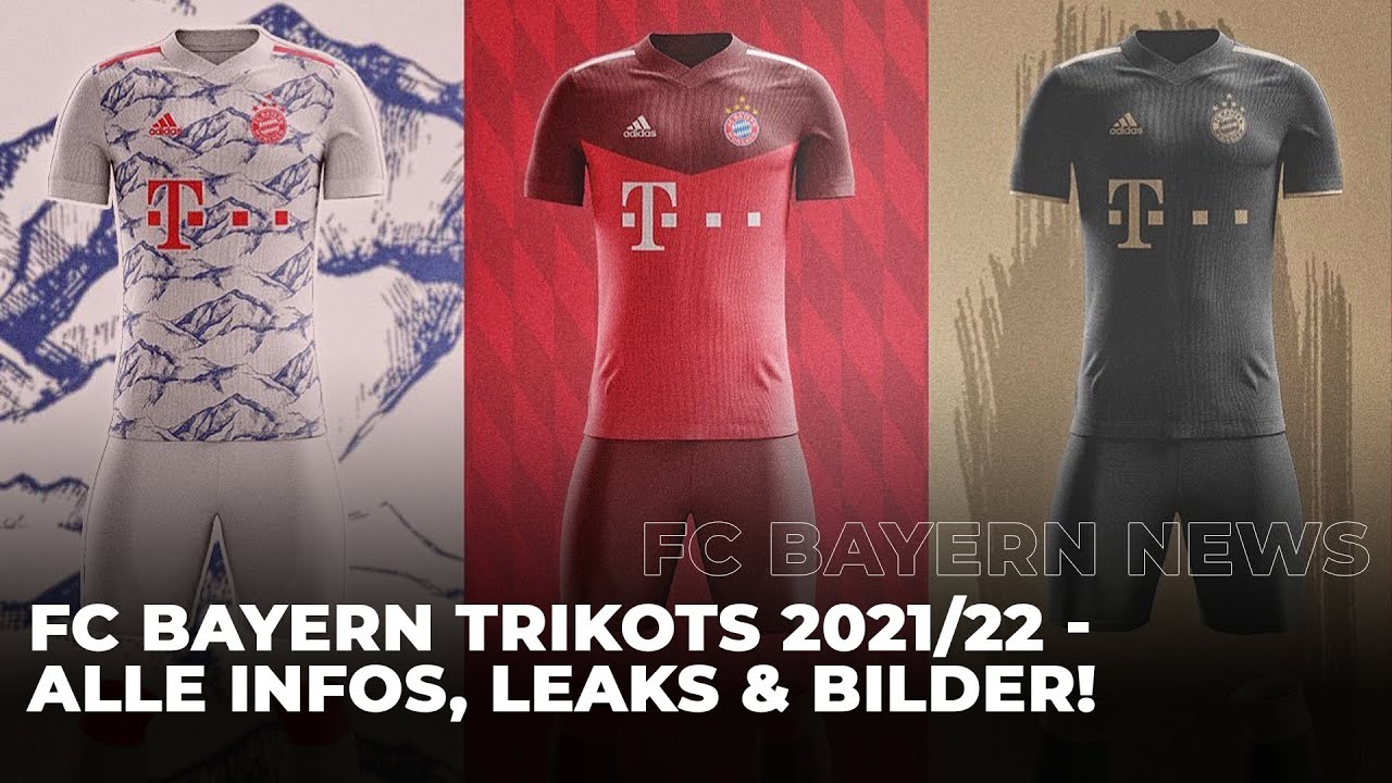 Fc Bayern Trikots 2021 22 Alle Infos Leaks Und Bilder Trikot Gewinnspiel Youtube