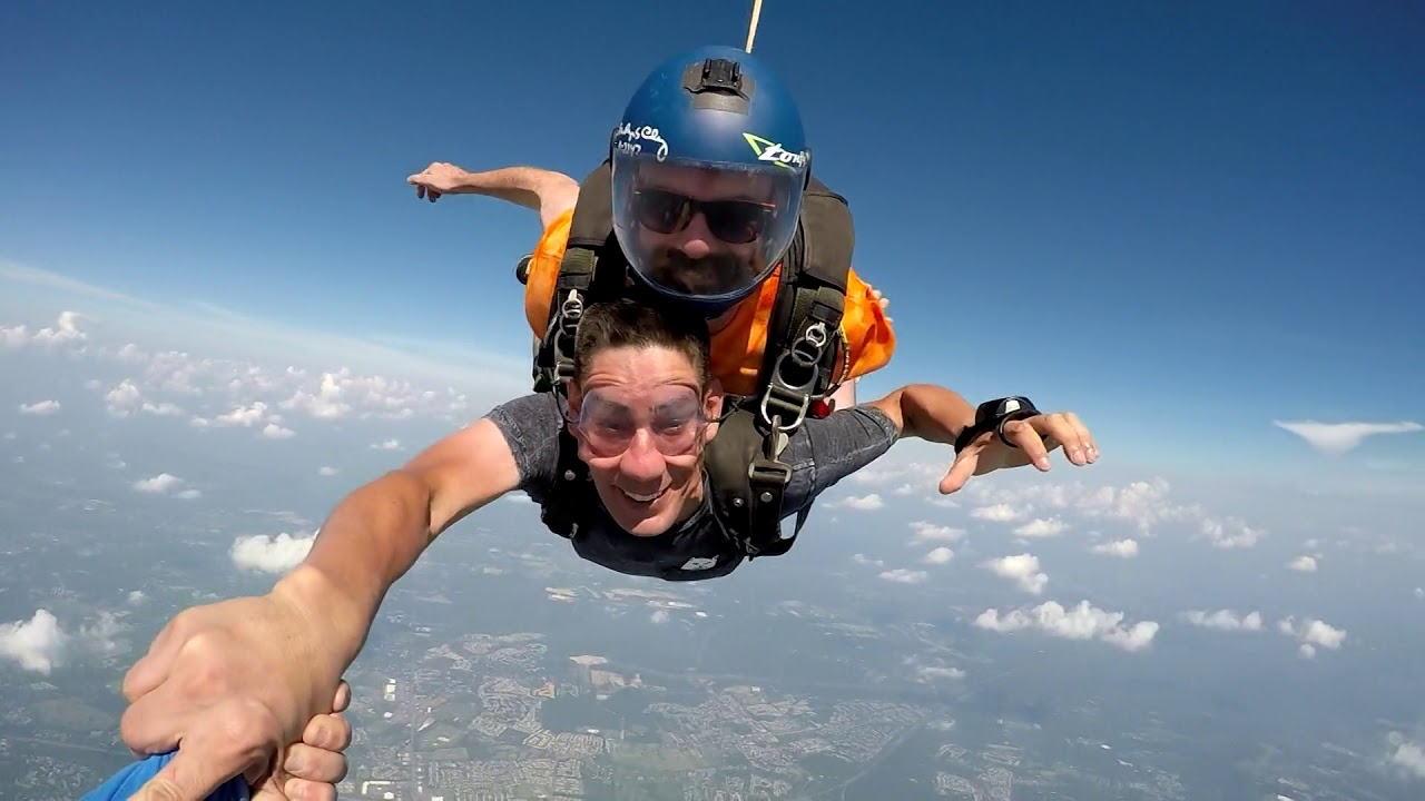 Skydiving at CrossKeys, NJ YouTube