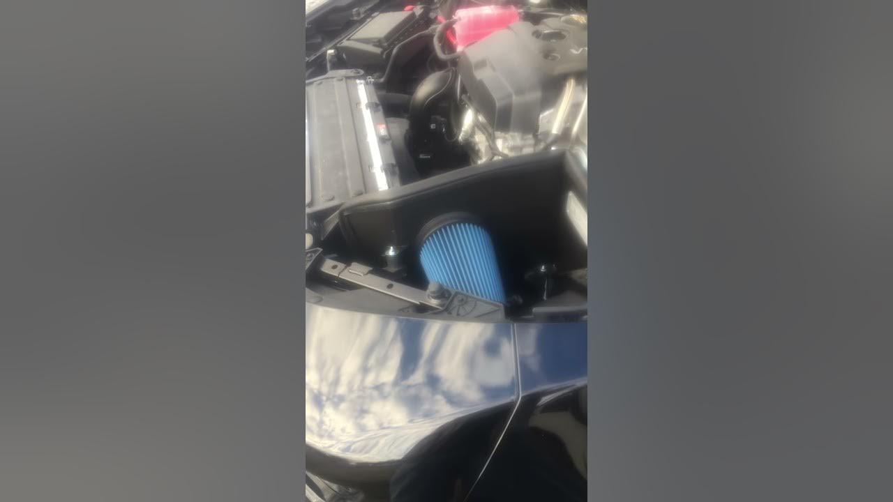 2017 camaro 2 0 turbo cold air intake youtube