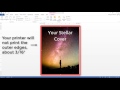 How to Print to Edge of Document in Microsoft Word 2013