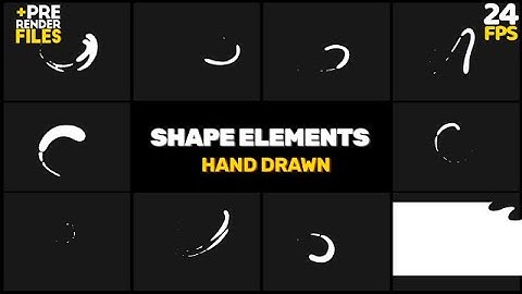 Funny Shapes Pack Stock Motion Graphics