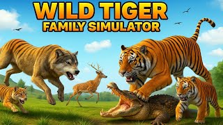 Wild Tiger Family Simulator | Ultimate Tiger Family Survival Adventure #tiger screenshot 5