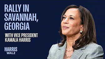 Georgia Rally with Vice President Kamala Harris | Harris-Walz 2024 thumbnail