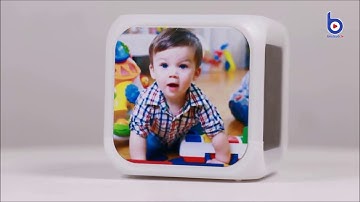 Bestsub Sublimation Led Color Changing Clock wake you up every morning