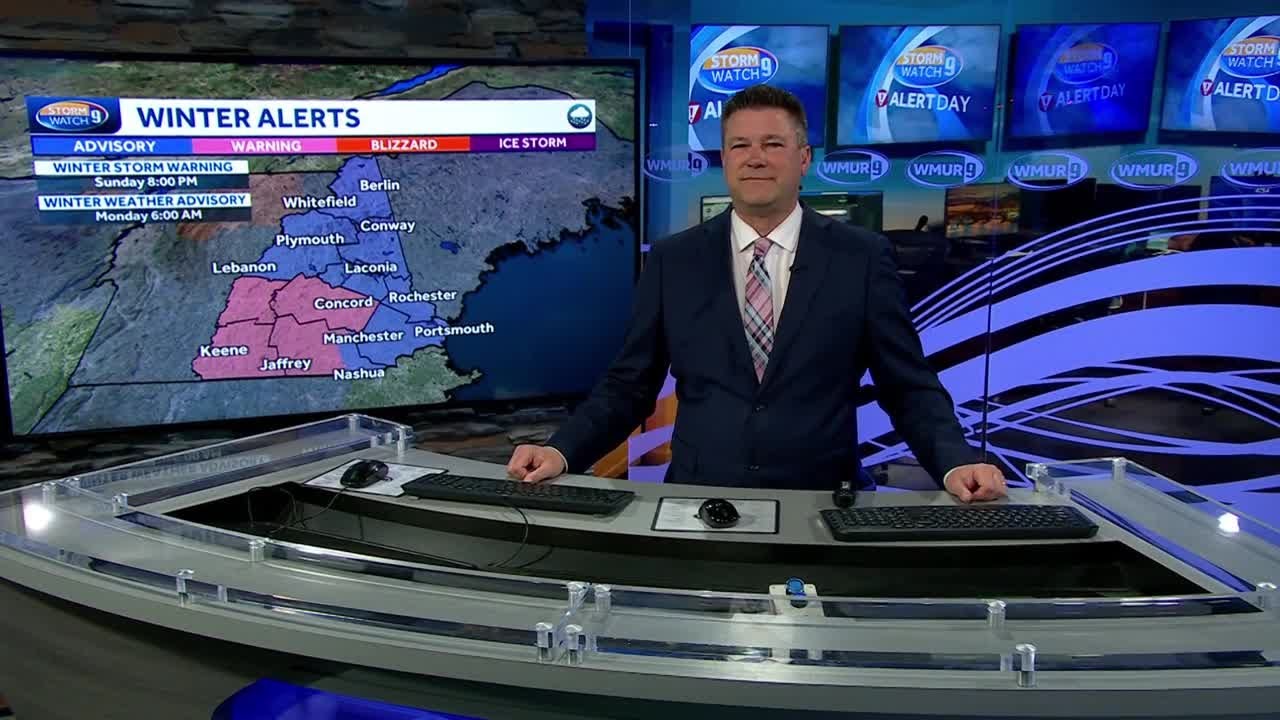 Video: Winter storm warnings in effect for the weekend - YouTube