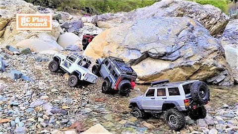 RC Car TRAXXAS TRX4, SCX10 II, MST CFX D90 Group Rock Crawling 3