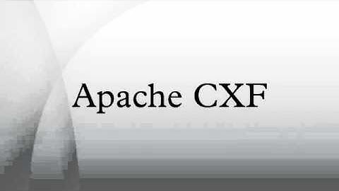 Apache CXF