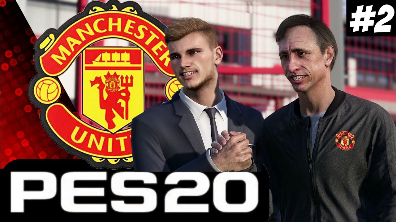 TIMO WERNER ON FIRE!!🔥🔥 - PES 20 MANCHESTER UNITED MASTER  