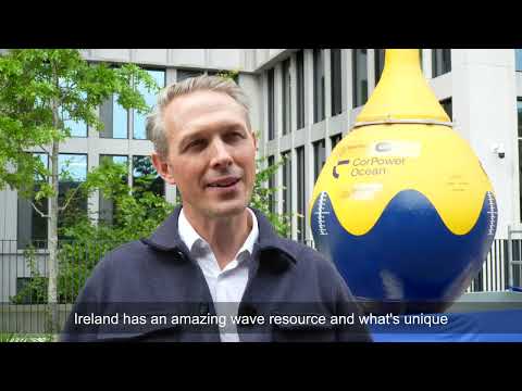 Partnering with Simply Blue Group on wave energy project video