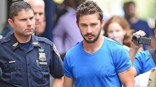 Shia LaBeouf arrested for disrupting Broadway show - HD 2014 [Hollywood Star]