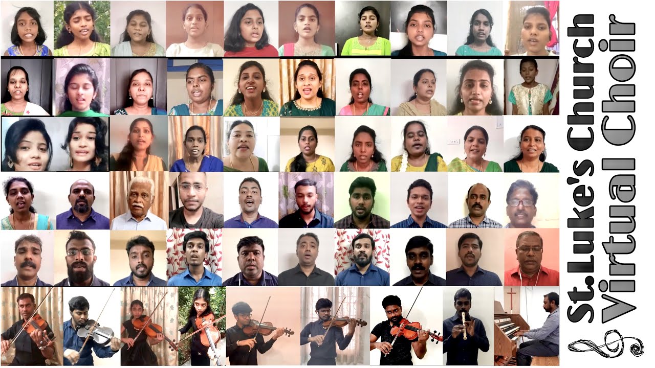 Hymn-328 அஞ்சாதிரு என் நெஞ்சமே | CSI St. Luke’s church | VIRTUAL CHOIR