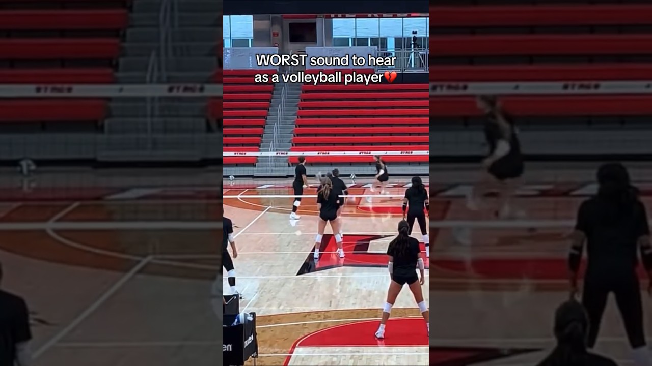 The Worst Sound to hear as a Volleyball Player 