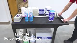 Flat Shelf Utility Carts