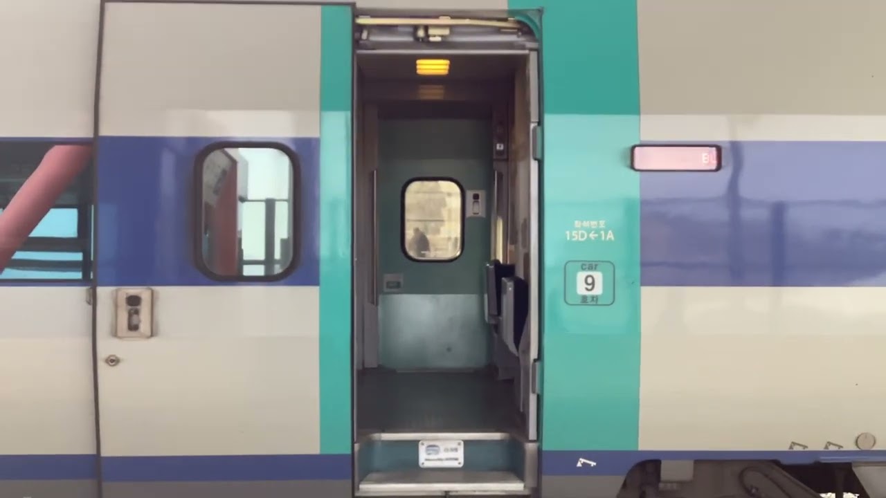 코레일 경부고속선 KTX 상어 023호기 주식회사로템 알스톰 GTO 부산행 울산역 진입&발차