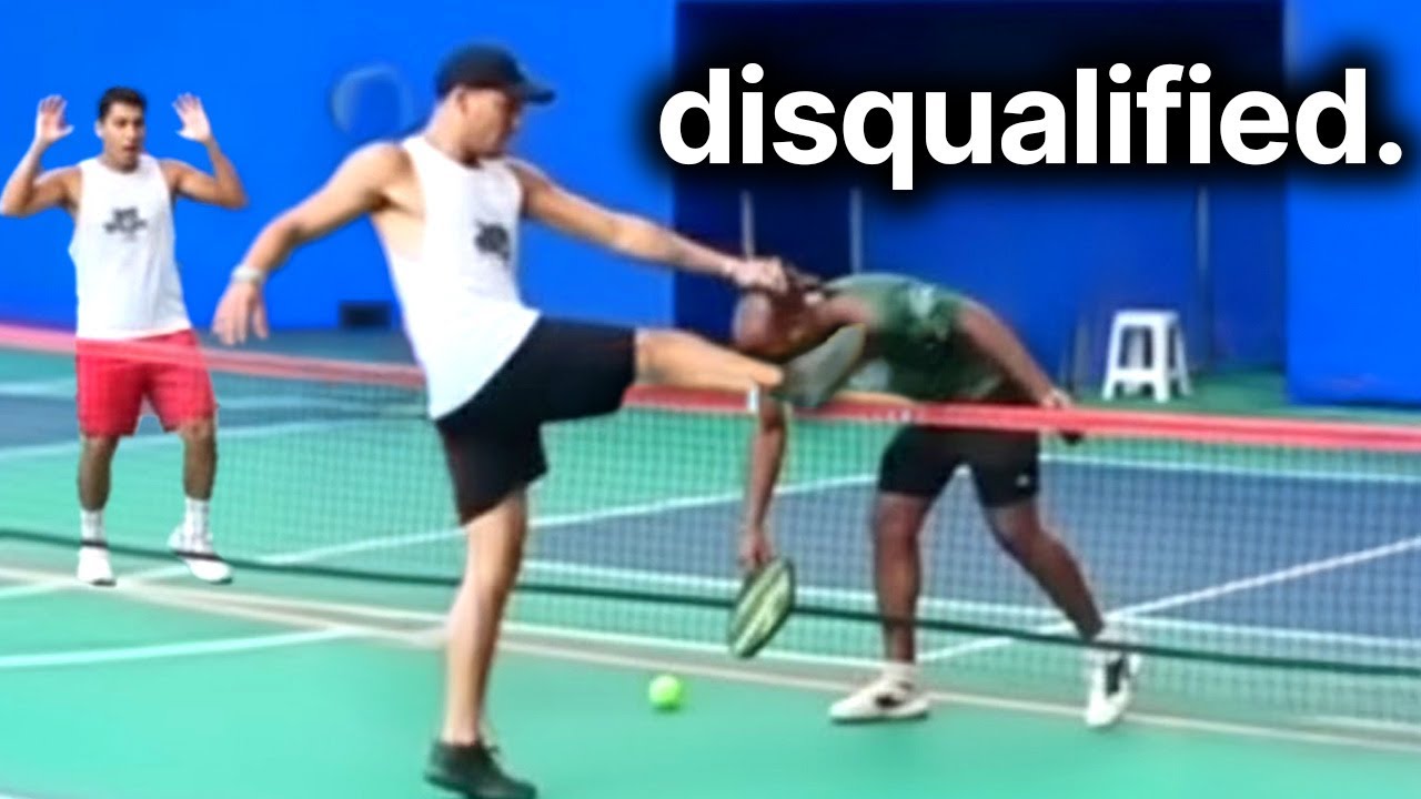 Lose Respect Throwing Racket The Most Shamelessly Disrespectful Moments in Pickleball History - YouTube