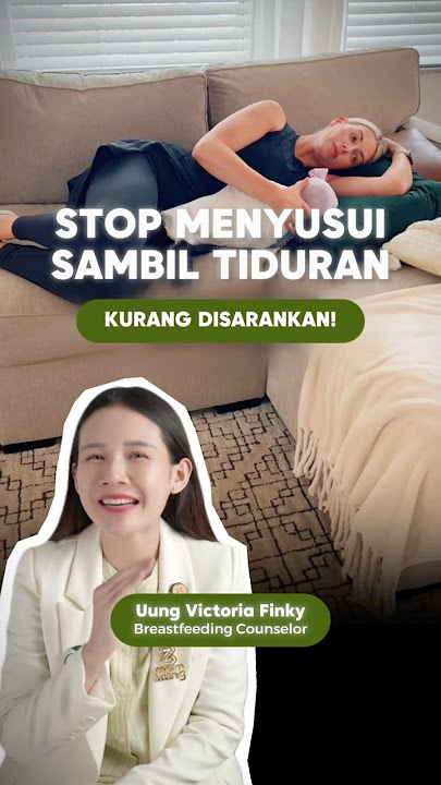 Menyusui sambil tiduran kurang disarankan untuk bayi newborn