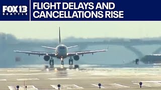 FAA flight cuts begin at Sea Airport as US gov. remains shutdown