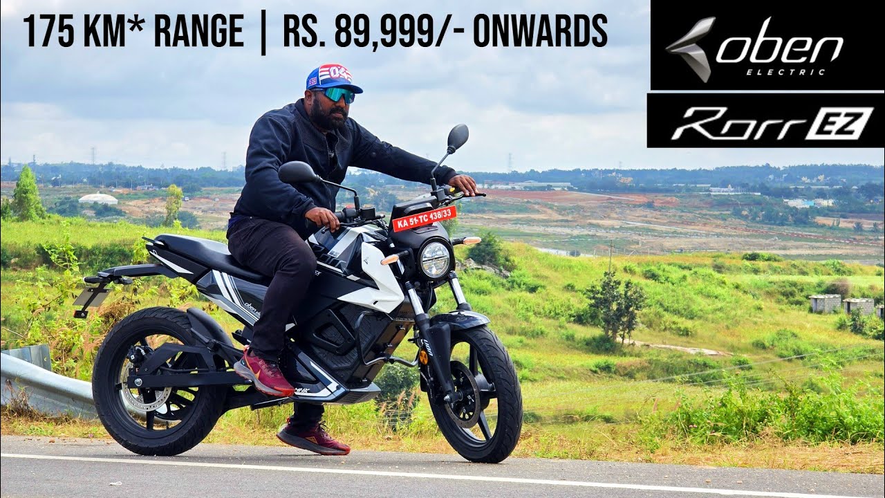 Oben Rorr EZ First Ride Review | 175 km IDC Range | Rs. 89,999 ...