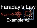 Understanding Induced Voltage in a Coil