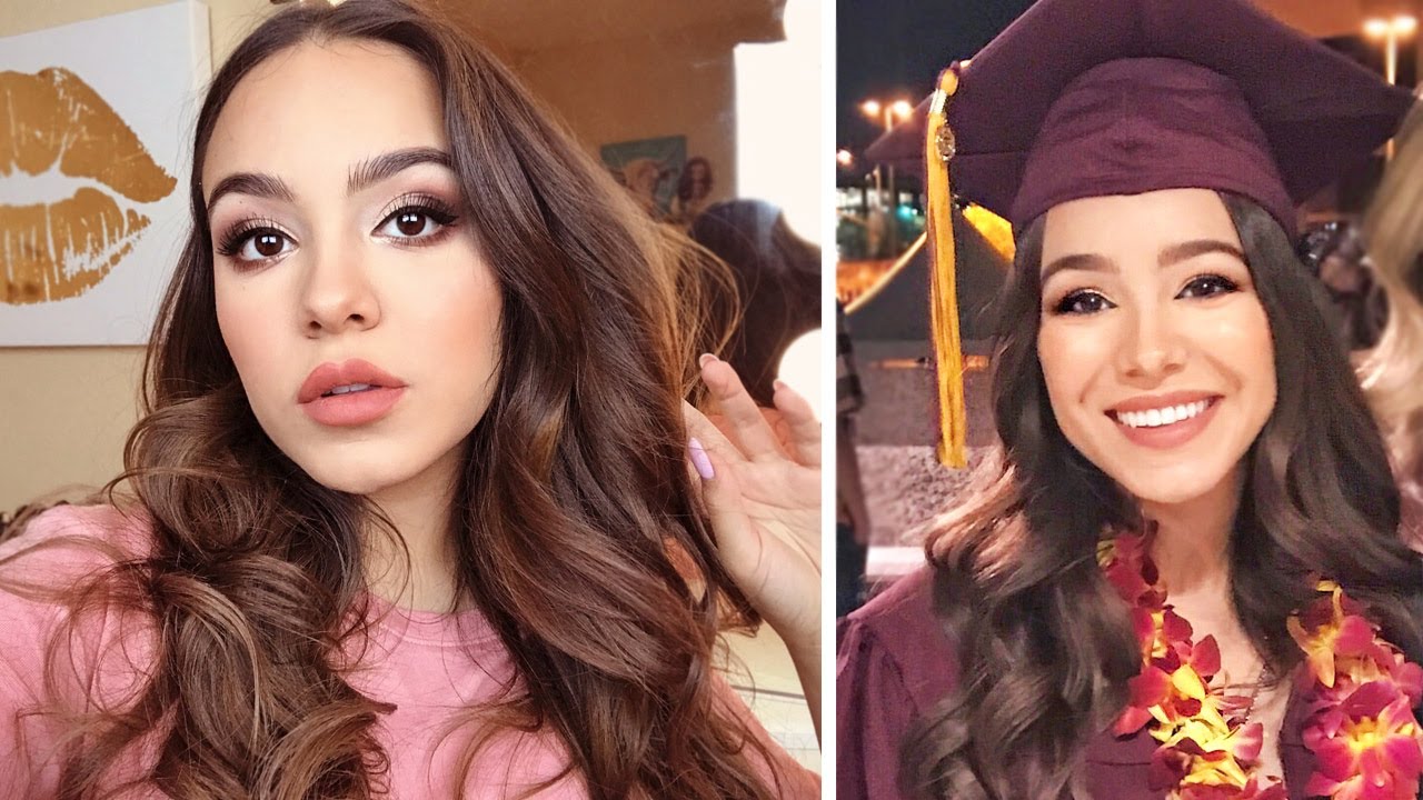 Soft Glam Graduation Makeup Tutorial