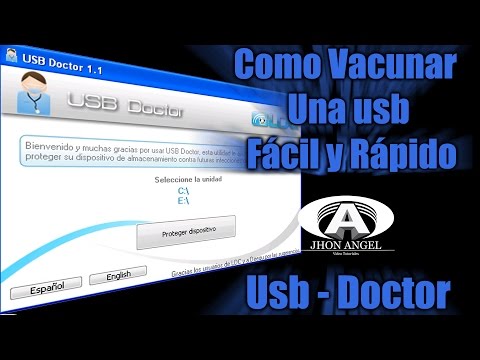 Como Vacunar una memoria usb correctamente Usb Doctor
