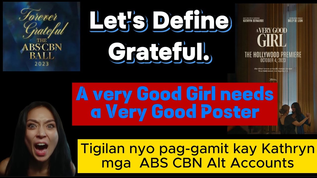 PART 1 OF 2. WE SORT ALL THE NOISE SURROUNDING THE AVGG HOLLYWOOD PREMIERE AND THE ABS CBN BALL.