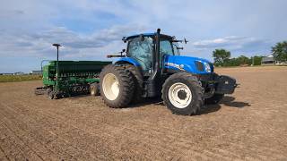 AgOpenGPS Autosteer on New Holland T6.175