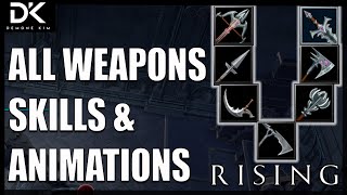 V Rising - All Weapons Skills And Animations