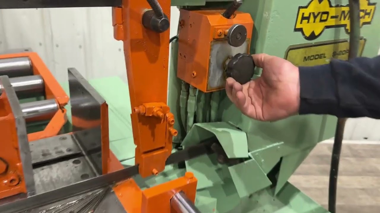 13" X 18" HYD-MECH MODEL # S-20P HORIZONTAL BANDSAW: STOCK 