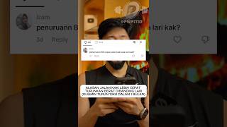 ALASAN JALAN KAKI LEBIH CEPAT TURUNKAN BERAT BADAN DIBANDING LARI #shorts