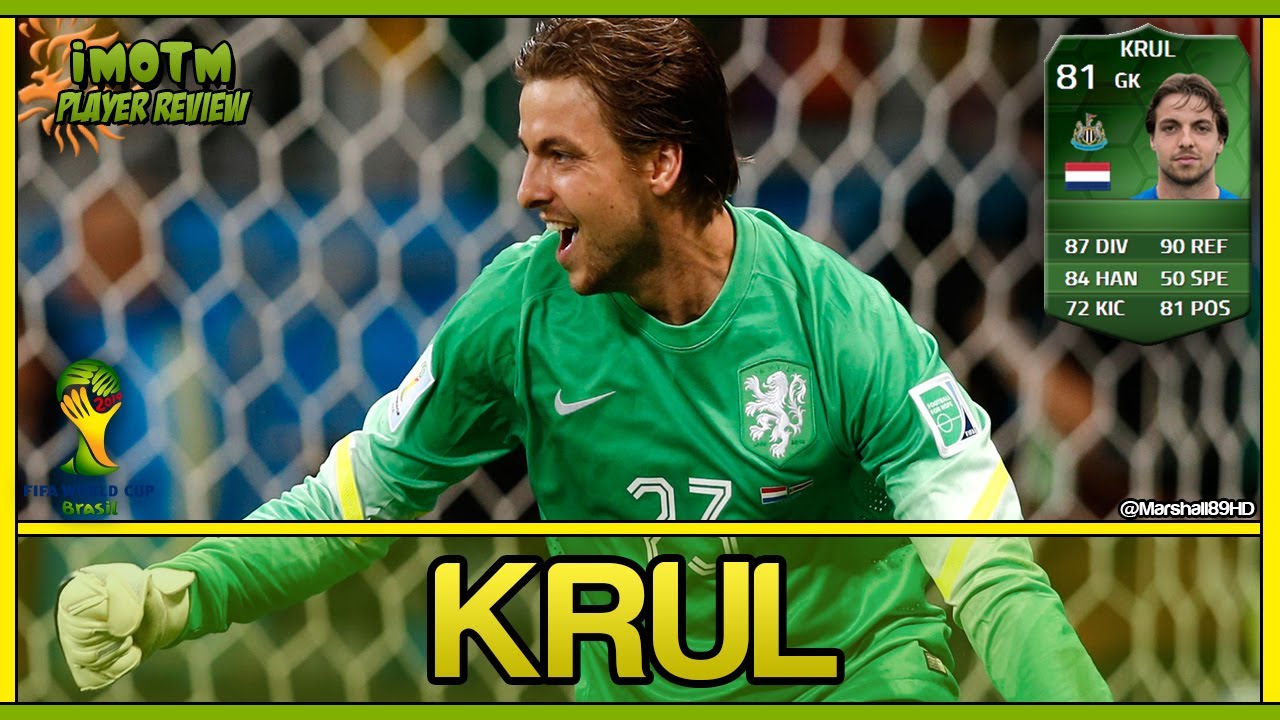 FIFA 14 UT - iMOTM Krul || World Cup iMOTM Ultimate Team 81 Player Review + In Game Stats