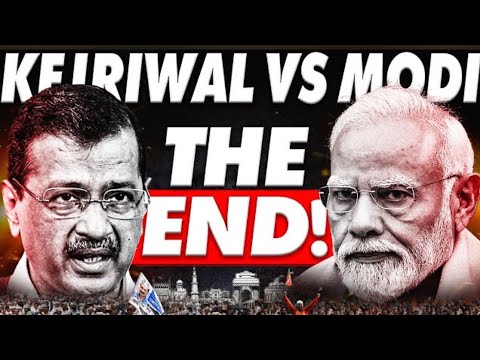 Narendra Modi vs Arvind Kejriwal Debate THE END!| Delhi Election ...
