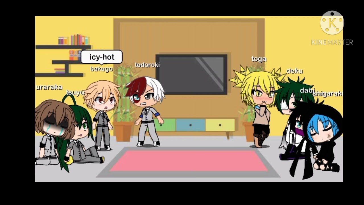 MHA reacts to other side | Villain Deku AU