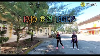 (KPOP) HYO 효연 'DEEP' | Zumba Dance | Fitness | Zin Titin