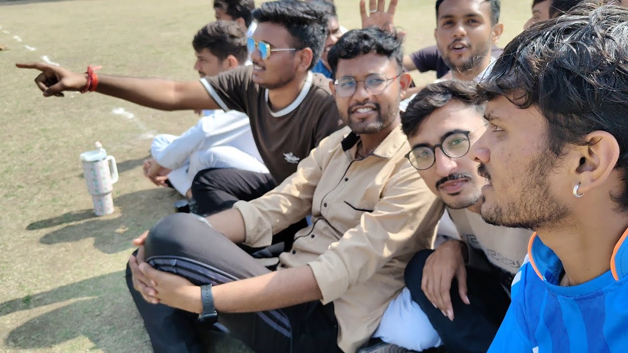 Ajj Serious cricket Match Tha… Par Hum Serious Nahi The 😎😂(vlog4) #cricket  #vlog #sports #college