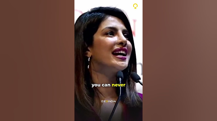 Be greedy for ambitious - Priyanka Chopra