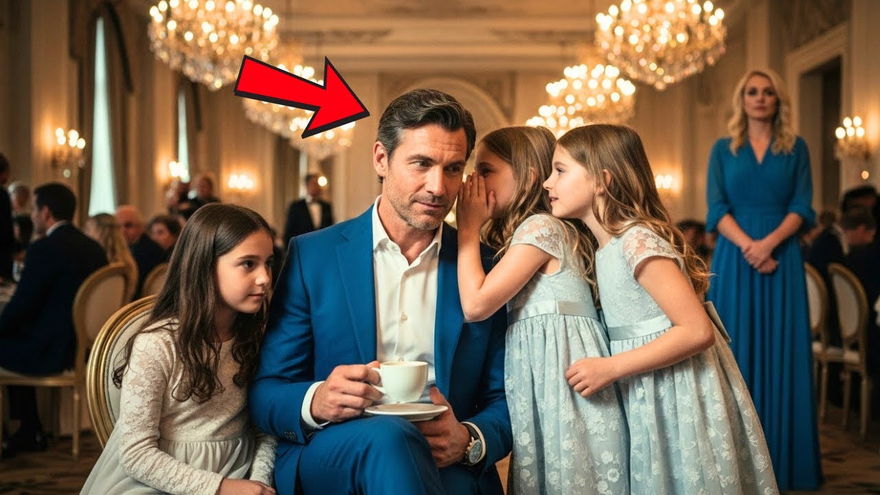 Papà Single a un matrimonio con la figlia, finché le gemelle sussurrano: