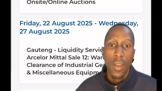 Week 35, Upcoming Auctions.