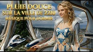 Pluie Douce Sur La Ville De 2210 Musique Pour Dormir Et Se Calmer 1 Heure, 4K